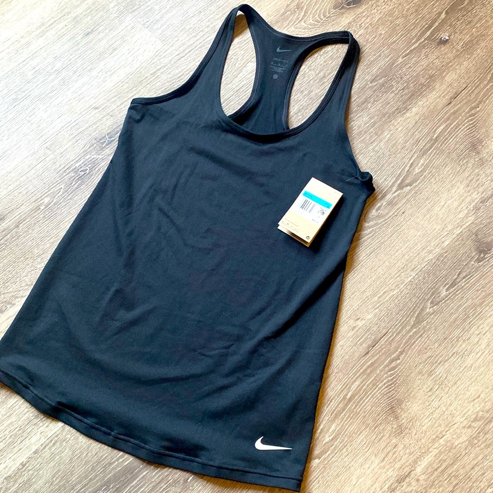 NEW Nike Dri-Fit Black Tank Top NWT